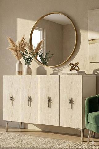 Console 4 portes - 120 x 79 x 32 cm