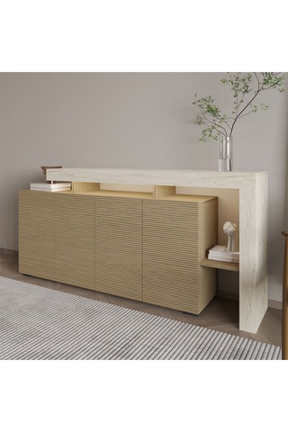 Console 4 portes - 170 x 80 x 35 cm