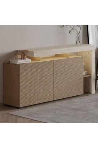 Console 4 portes - 170 x 80 x 35 cm