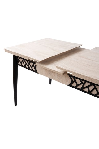 Table à manger extensible - 130-160 x 75 x 80 cm
