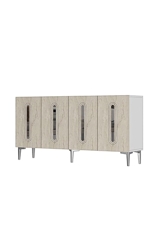 Console 4 portes - 150 x 75 x 32 cm
