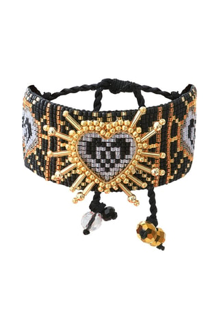 Bracelet - Noir et doré