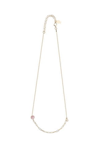 Ketting - Zilver en Verguld met Fijn Roségoud