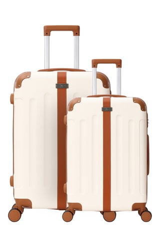Handbagagetrolley en Weekendtrolley Tuileries (S/M) - 55/65 cm - Beige