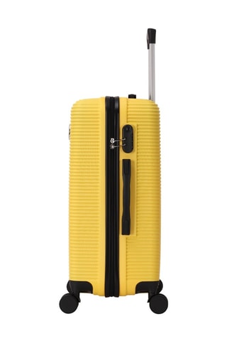Weekendtrolley Delta (M)  - 65 cm - Geel