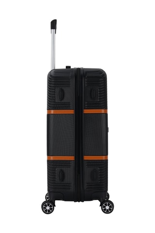 Handbagagetrolley en Weekendtrolley (S/M) Opera - Zwart - 55/65 cm - Zwart en bruin