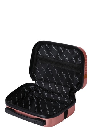 Handbagagetrolley en Weekendtrolley (S/M) Opera - Zwart - 55/65 cm - Zwart en bruin