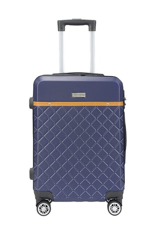 Weekendtrolley en Grote Trolley Odéon (M/L) - 65/75 cm  - Zwart, blauw, bruin en grijs