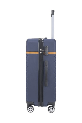 Weekendtrolley en Grote Trolley Odéon (M/L) - 65/75 cm  - Zwart, blauw, bruin en grijs