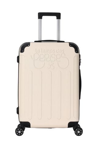 Weekendtrolley Java (M)  - 65 cm - Zwart en beige