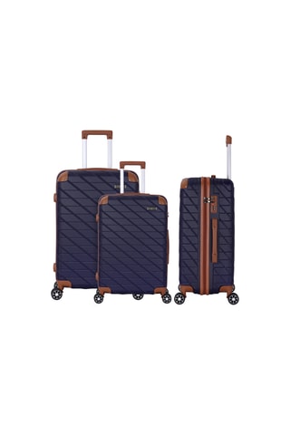 Set van 3 Trolleys St Germ Corner (S/M/L) - 55 / 65 / 75 cm - Marineblauw