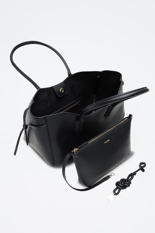 Borsa a mano e pochette Korinne - Nero
