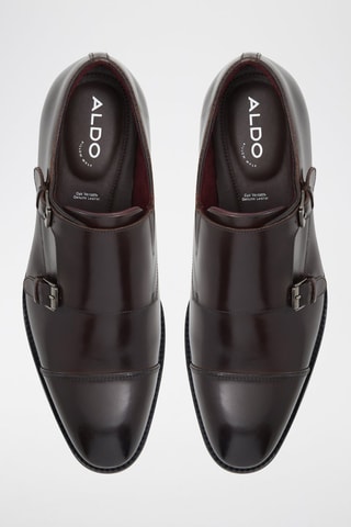 Monk strap in pelle Zigof - Marrone scuro