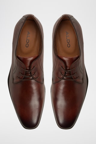 Stringate in pelle Emelio - Marrone
