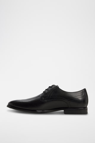 Stringate in pelle Emelio - Nero
