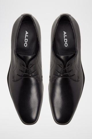 Stringate in pelle Emelio - Nero