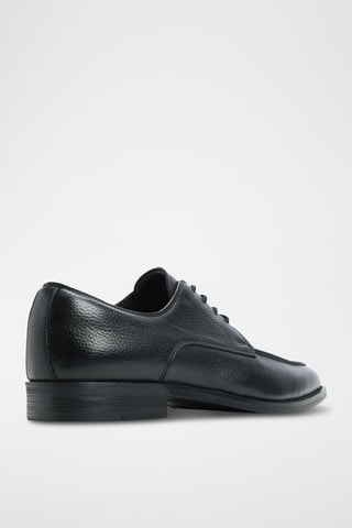 Stringate in pelle Montcourt - Nero