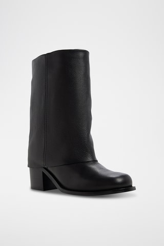 Stivali in pelle Nolya - Nero