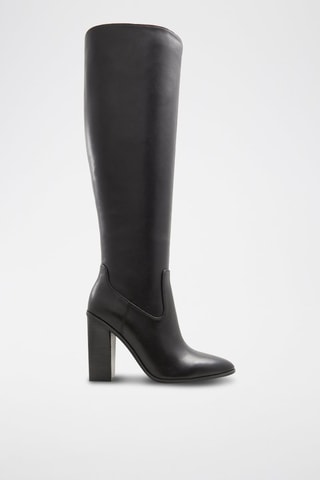 Stivali in pelle Glajar - Nero