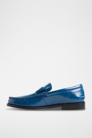Mocassini in pelle Tides - Blu