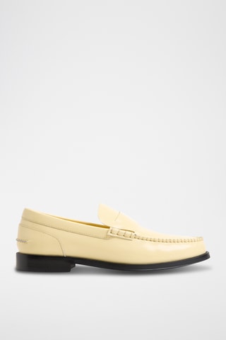 Mocassini in pelle Tides - Giallo chiaro