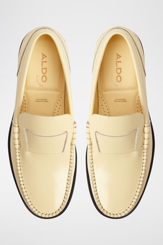 Mocassini in pelle Tides - Giallo chiaro
