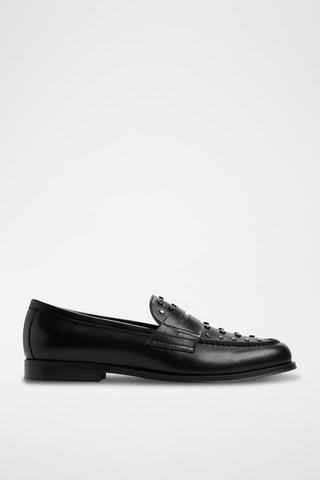 Mocassini in pelle Keifer - Nero