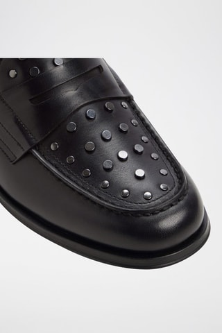 Mocassini in pelle Keifer - Nero