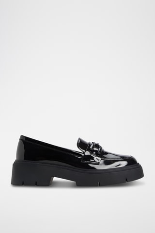 Mocassini in vernice Mazey - Nero