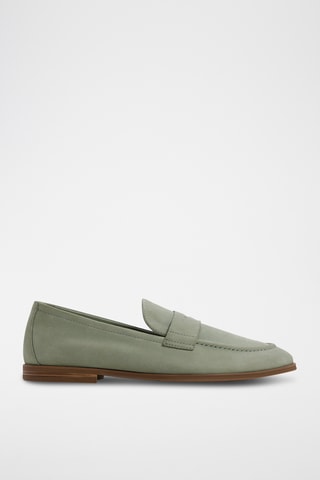 Mocassini in pelle scamosciata Journey - Verde chiaro