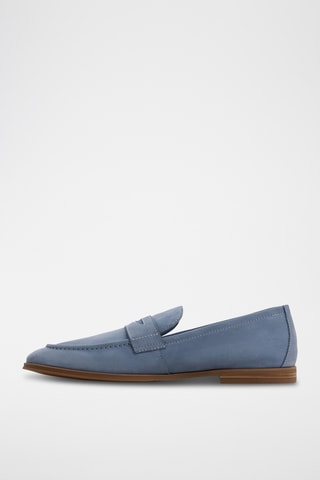 Mocassini in pelle scamosciata Journey - Azzurro