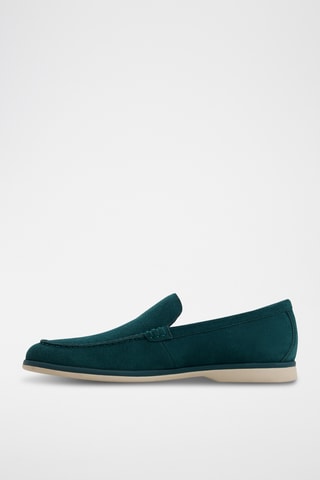Mocassini in pelle scamosciata Mariner - Verde scuro