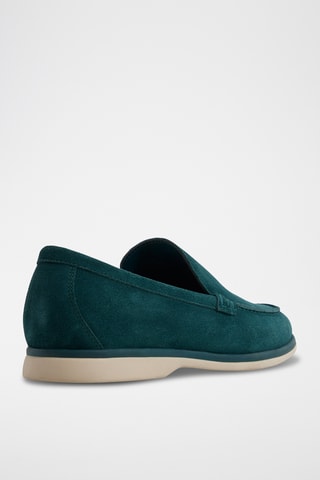 Mocassini in pelle scamosciata Mariner - Verde scuro