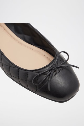 Ballerine in pelle Braylynn - Nero