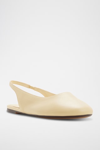 Ballerine in pelle di montone Dropwave - Giallo