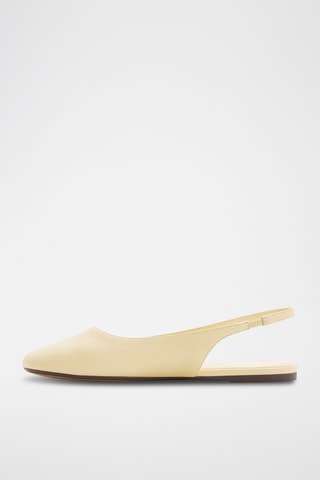 Ballerine in pelle di montone Dropwave - Giallo