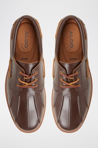Scarpe da barca in pelle Finn - Marrone