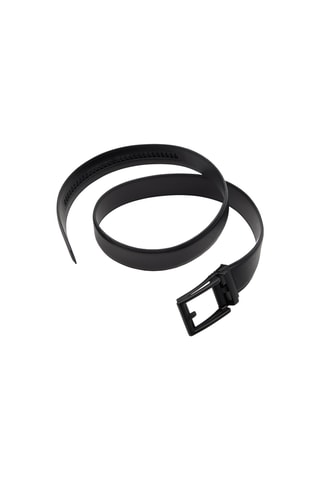 Cintura in pelle Forge - Nero
