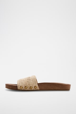 Ciabatte Rooted - Beige