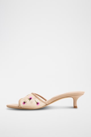 Ciabatte con tacco Cotera - Rosa