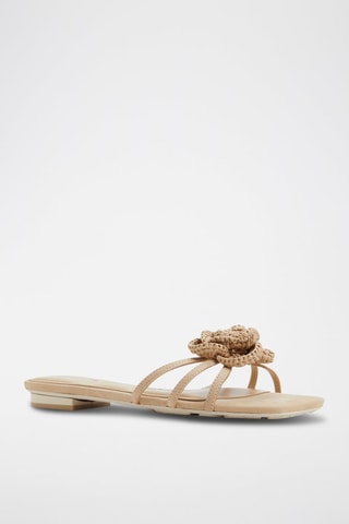 Ciabatte in pelle Wildbloom - Beige