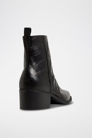 Stivaletti in pelle Zappa - Nero