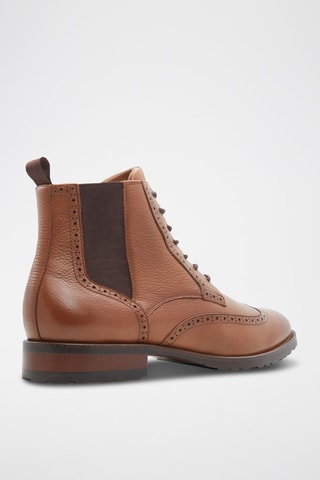 Stivaletti Beatles in pelle Salinger - Marrone