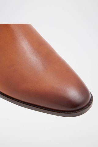 Stivaletti Beatles in pelle Frielia - Marrone