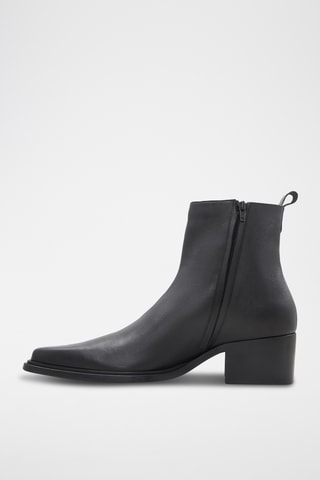 Stivaletti in pelle Zappa - Nero