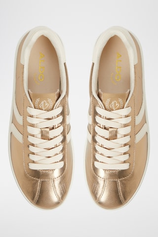 Sneakers in pelle di montone Chicsneaker - Dorato