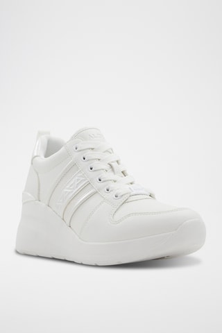 Sneakers con zeppa Rongan - Bianco