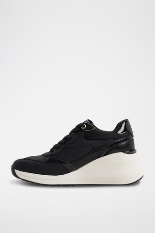 Sneakers con zeppa Asiejean - Nero