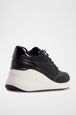 Sneakers con zeppa Asiejean - Nero