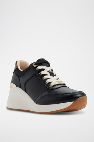 Sneakers con zeppa Iconistep - Nero